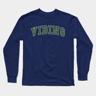 Vibing Varsity Long Sleeve T-Shirt